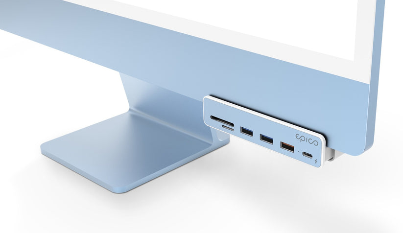 Adaptor Hub Epico USB-C 7in1, Alb - iSTYLE RO