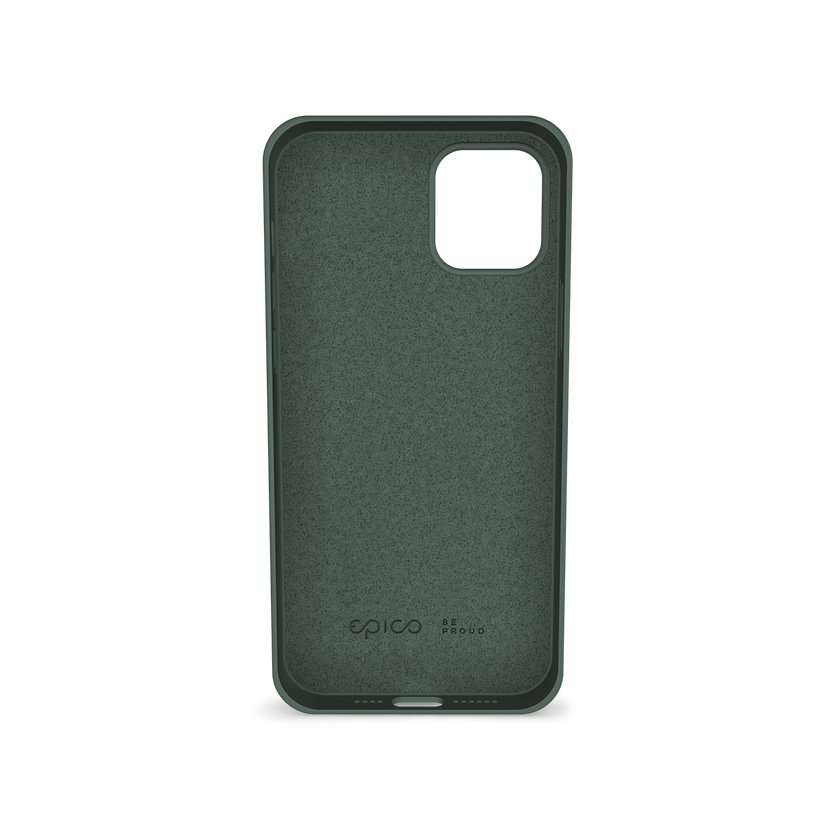 Husa de protectie Epico pentru iPhone 12 Mini, Silicon, Verde - iSTYLE RO
