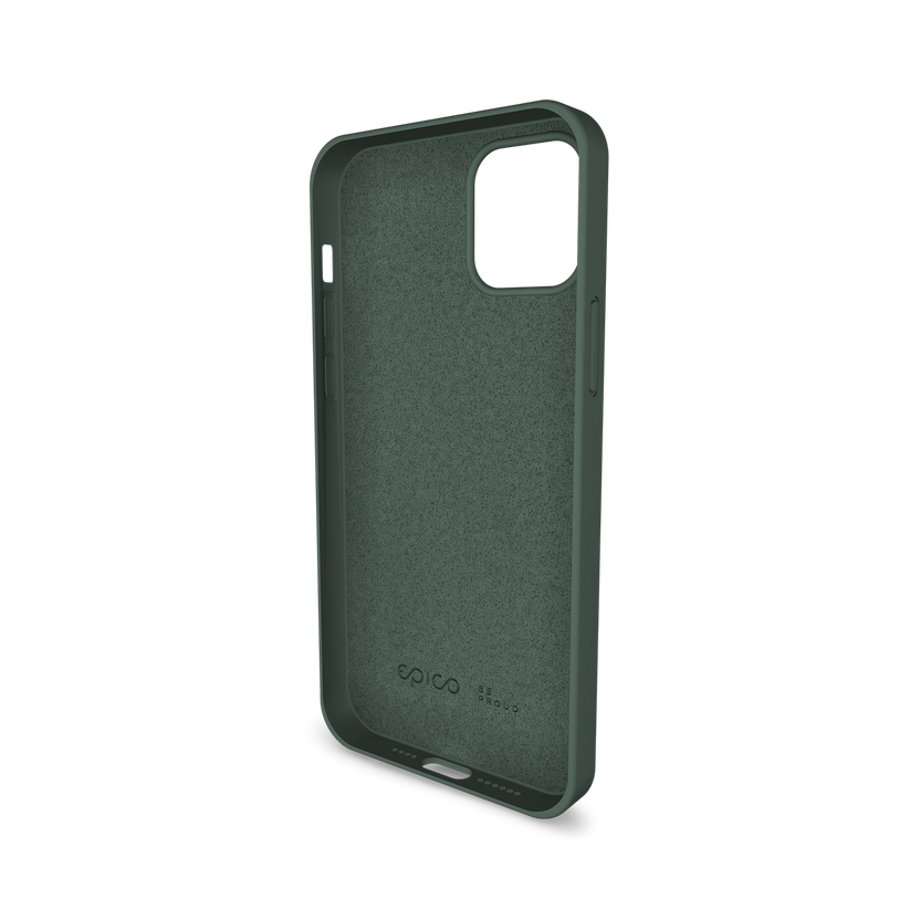 Husa de protectie Epico pentru iPhone 12 Mini, Silicon, Verde - iSTYLE RO