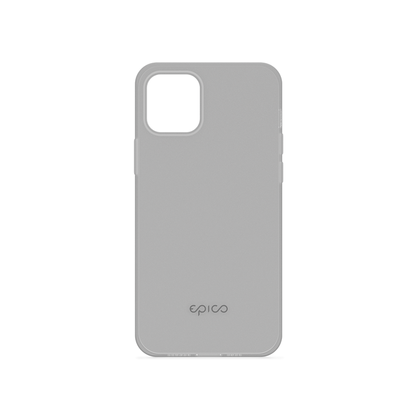 Husa de protectie Epico pentru iPhone 12 Mini, Silicon, Semi-Transparent - iSTYLE RO