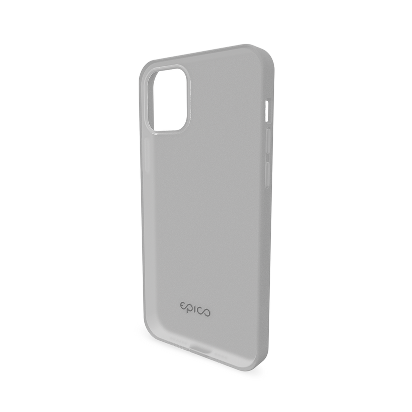 Husa de protectie Epico pentru iPhone 12 Mini, Silicon, Semi-Transparent - iSTYLE RO