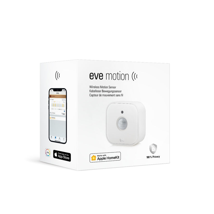 Senzor de miscare Eve Motion Wireless Sensor - IPX3 water resistance - Tread compatible - iSTYLE RO