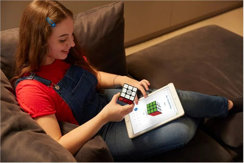 Cub rubik smart GoCube X, Bluetooth 5.0, Senzori smart, Culori neon - iSTYLE RO