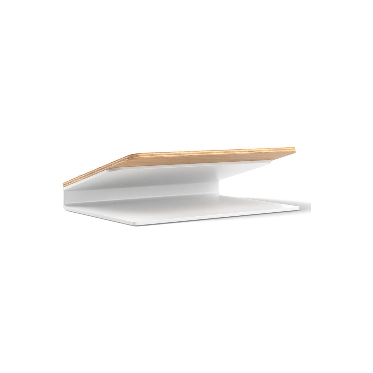 Suport Woodcessories pentru laptop Oat/White - iSTYLE RO