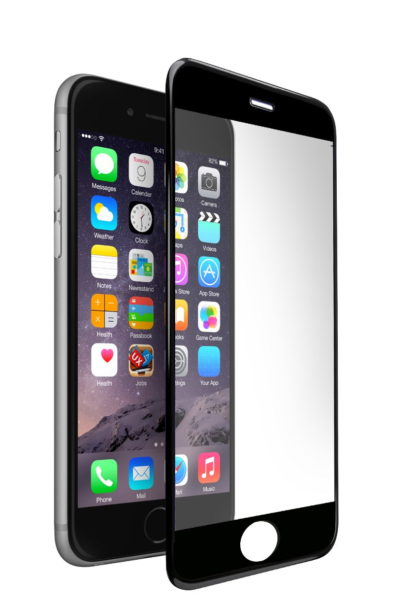 Folie de protectie din sticla 3D NEXT ONE pentru iPhone 7/8/SE, Negru - iSTYLE RO