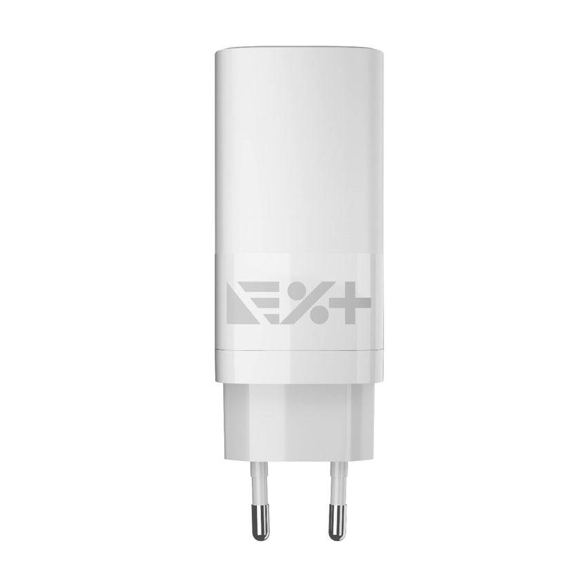 Adaptor priza NEXT ONE fast charging cu trei porturi (2x USB-C, 1x USB-A), 65W GaN Charger - iSTYLE RO