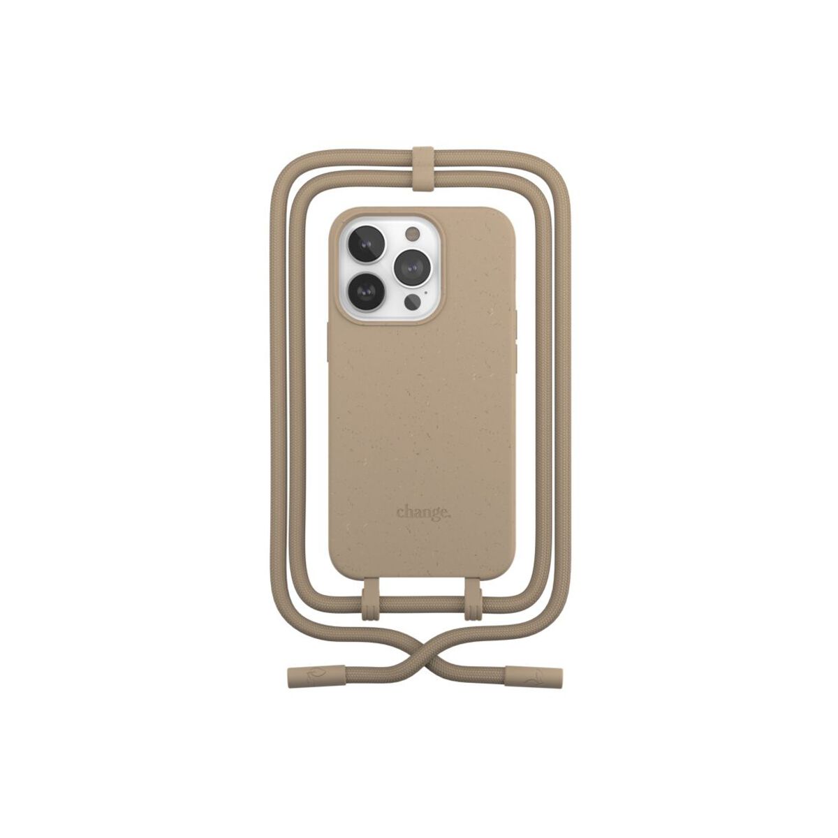 Husa de protectie Woodcessories Change Case pentru iPhone 14 Pro, Taupe - iSTYLE RO