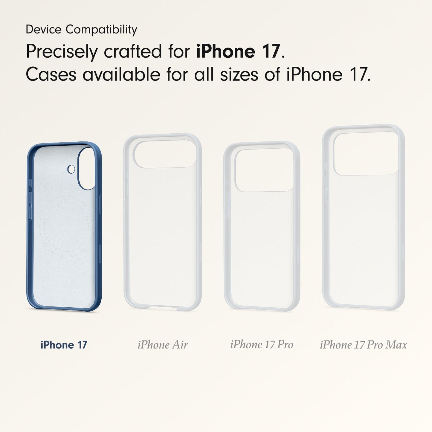 Husa de protectie Apple Beats cu MagSafe pentru iPhone 17, Bedrock Blue - iSTYLE RO