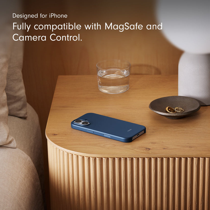 Husa de protectie Apple Beats cu MagSafe pentru iPhone 17, Bedrock Blue - iSTYLE RO