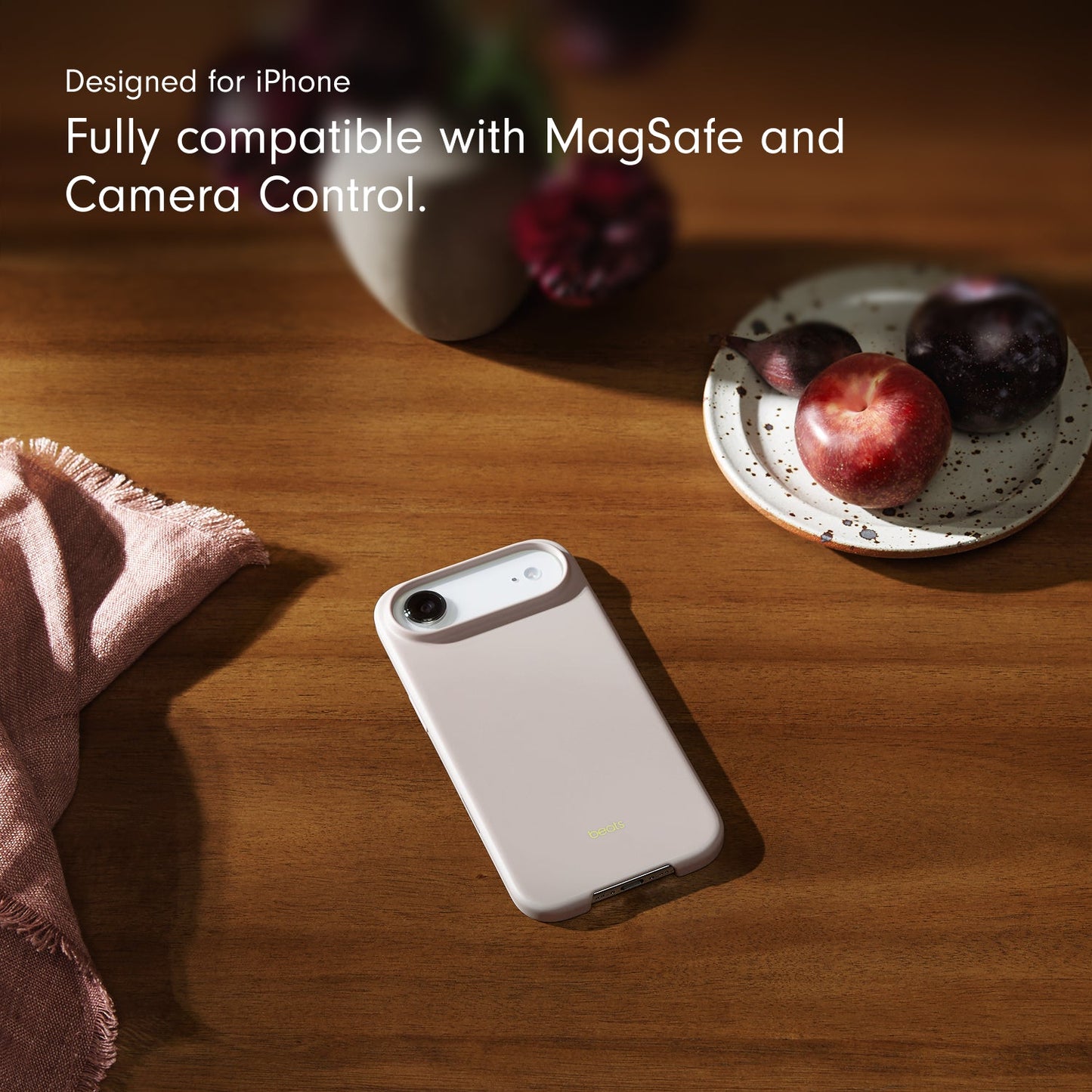 Husa de protectie Apple Beats cu MagSafe pentru iPhone Air, Lime Stone