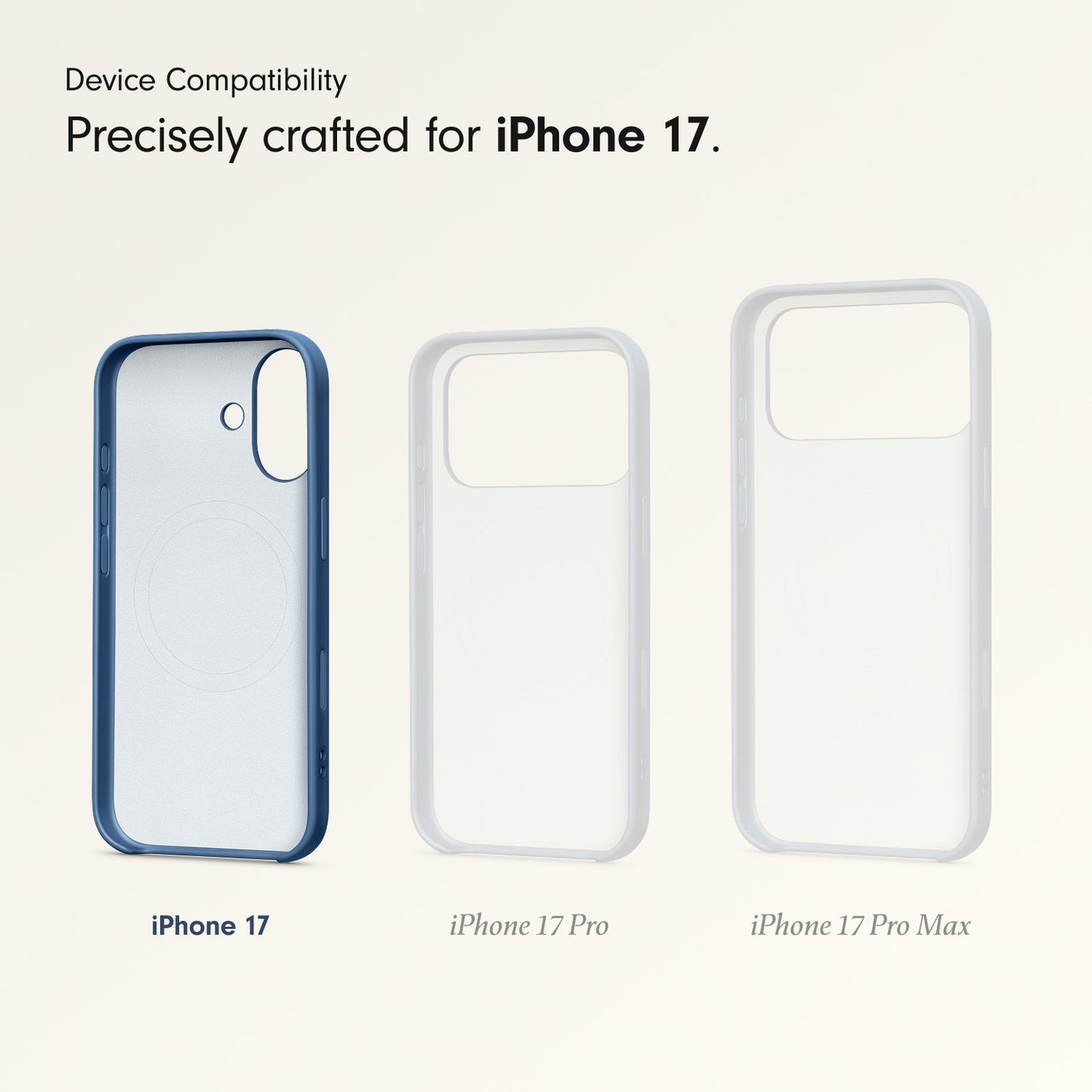 Husa de protectie Apple Beats pentru iPhone 17 cu suport, MagSafe și control al camerei, Bedrock Blue