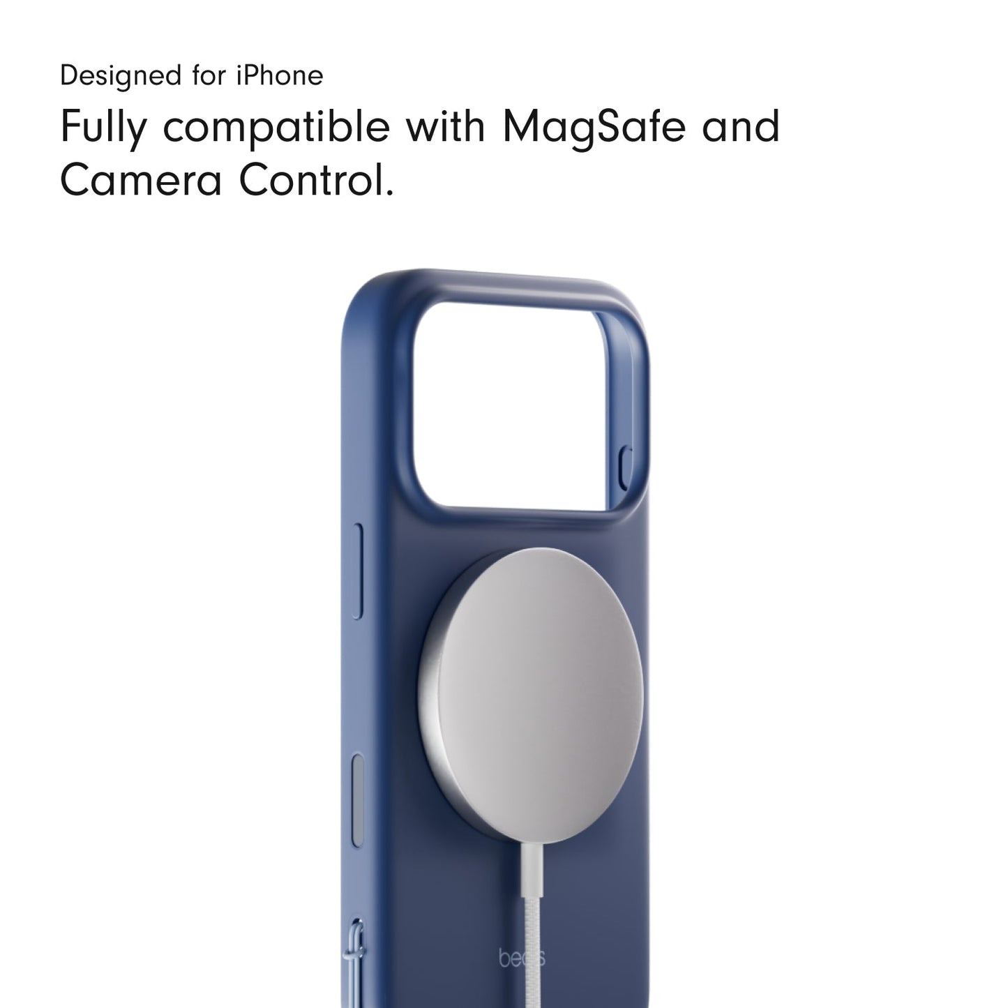 Husa de protectie Apple Beats pentru iPhone 17 cu suport, MagSafe și control al camerei, Bedrock Blue