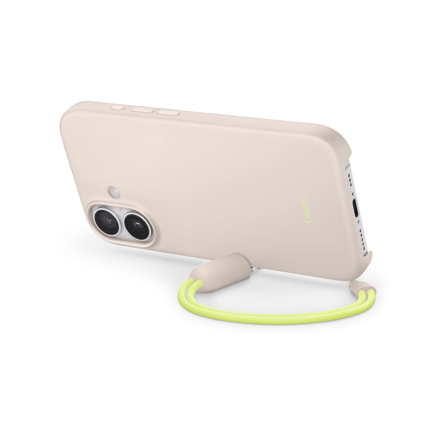Husa de protectie Apple Beats pentru iPhone 17 cu suport, MagSafe și control al camerei, Lime Stone - iSTYLE RO