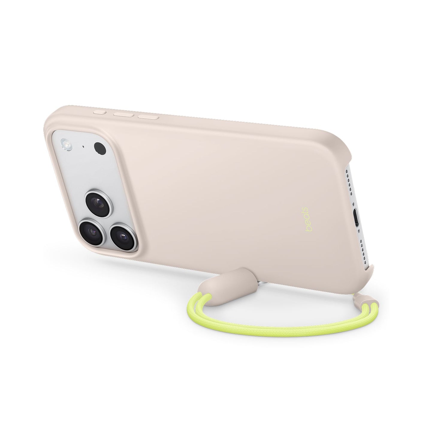 Husa de protectie Apple Beats pentru iPhone 17 Pro Max cu suport, MagSafe și control al camerei, Lime Stone