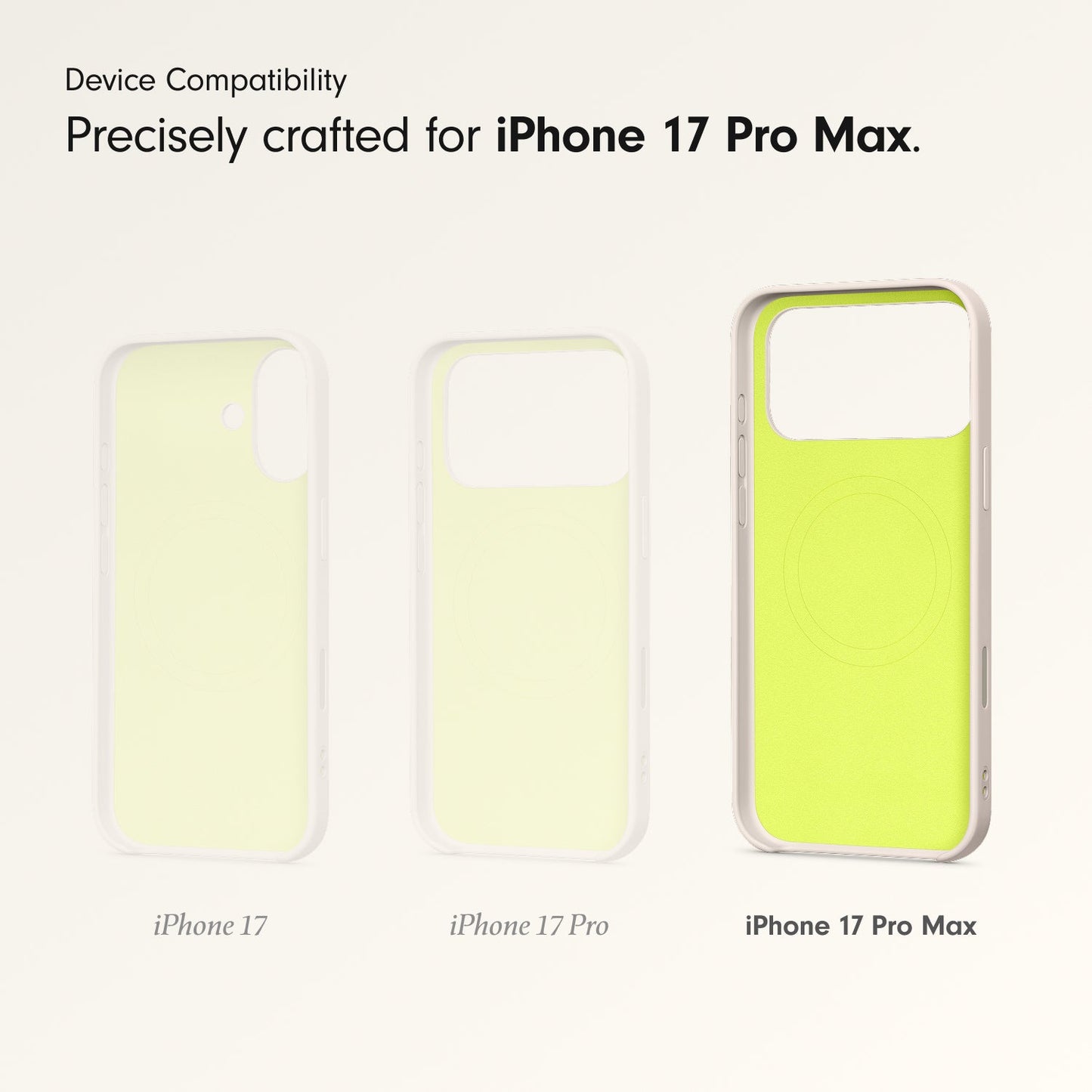 Husa de protectie Apple Beats pentru iPhone 17 Pro Max cu suport, MagSafe și control al camerei, Lime Stone