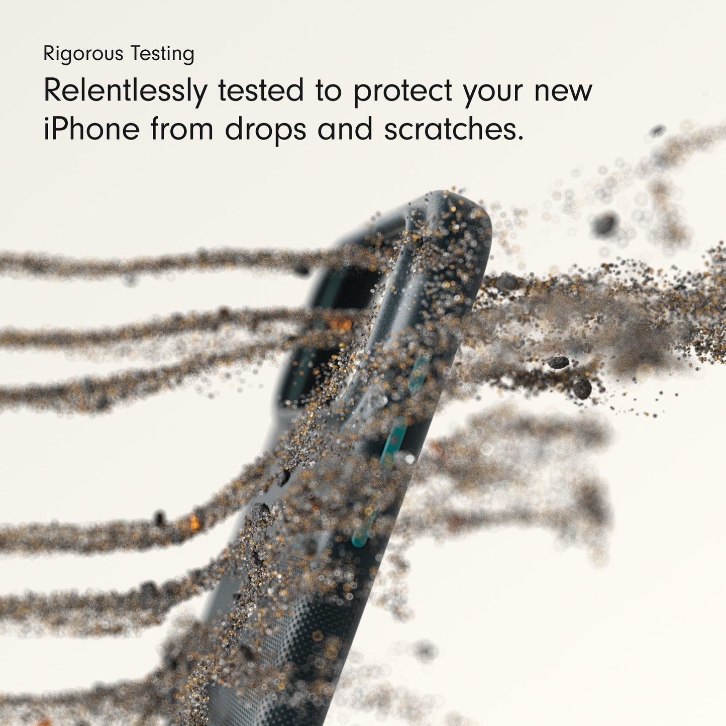 Husa de protectie Apple Beats Rugged pentru iPhone 17 Pro Max cu MagSafe și control al camerei, Rocky Blue