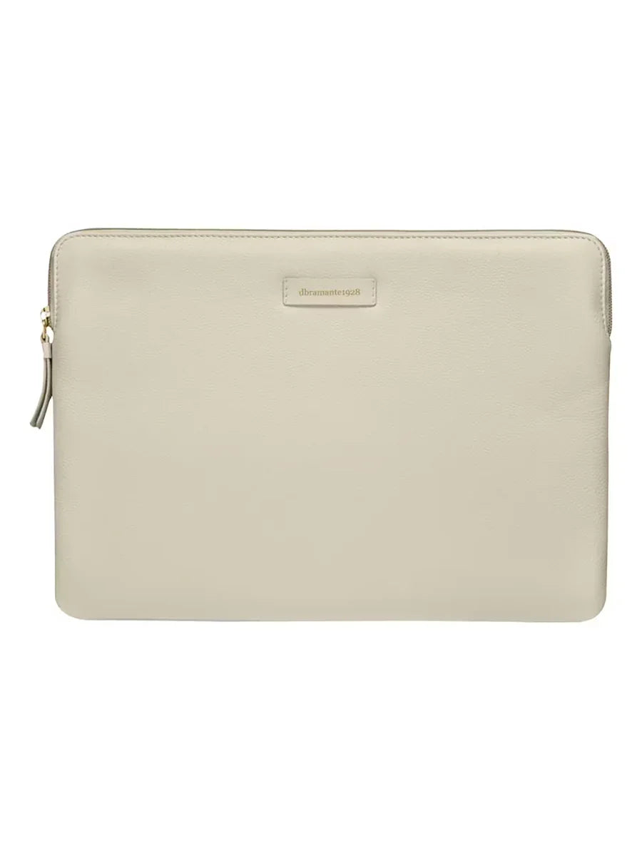 Husa dbramante1928 Paris pentru MacBook Pro 13"/MacBook Air 13", Piele, Crem - iSTYLE RO