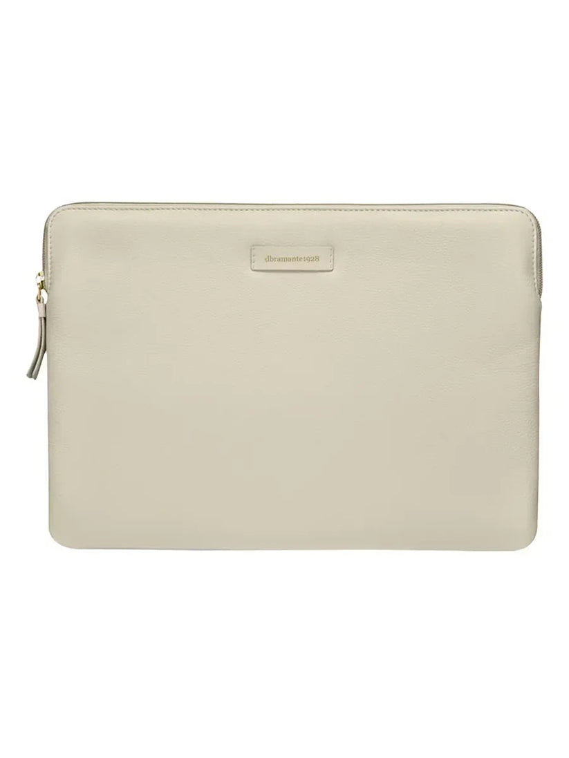 Husa dbramante1928 Paris pentru MacBook Pro 13"/MacBook Air 13", Piele, Crem - iSTYLE RO
