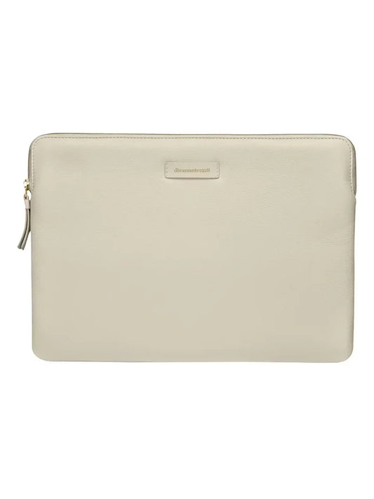 Husa dbramante1928 Paris pentru MacBook Pro 13"/MacBook Air 13", Piele, Crem - iSTYLE RO