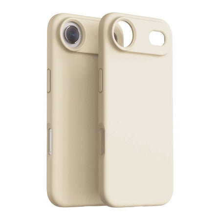 Husă de protectie DVICED din silicon pentru iPhone Air, Bej