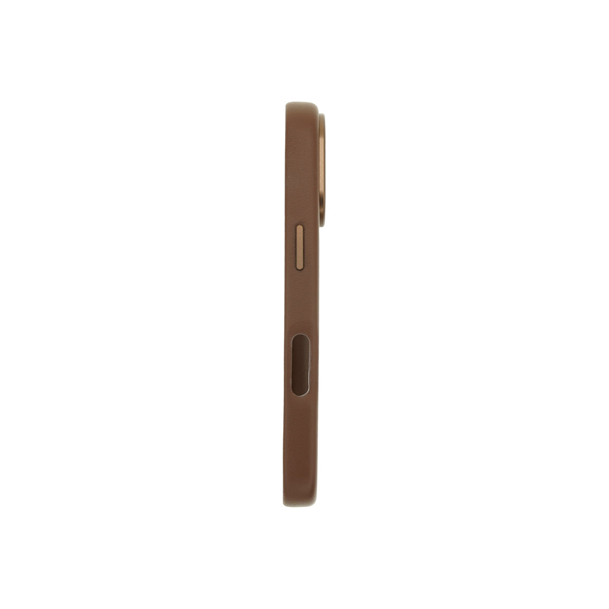 Husa de protectie DVICED din piele pentru iPhone 17 Pro, Maro
