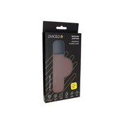 Husa de protectie DVICED din piele pentru iPhone 17 Pro Max, Maro