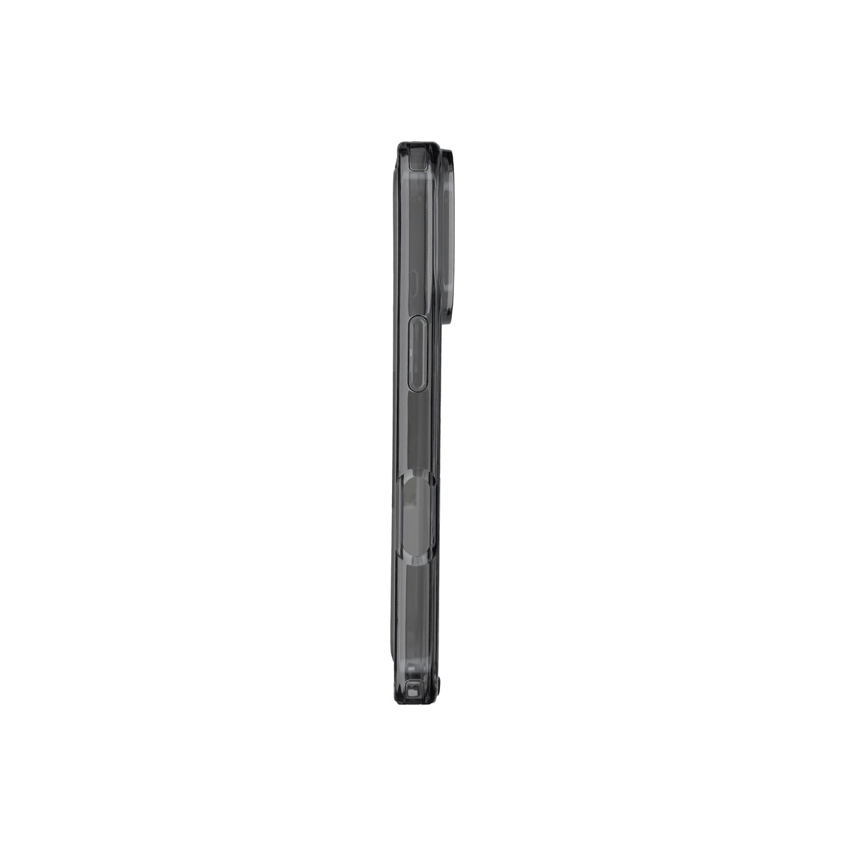 Husă de protectie DVICED din silicon pentru iPhone 17 Pro, MagSafe, Fumuriu-Auriu