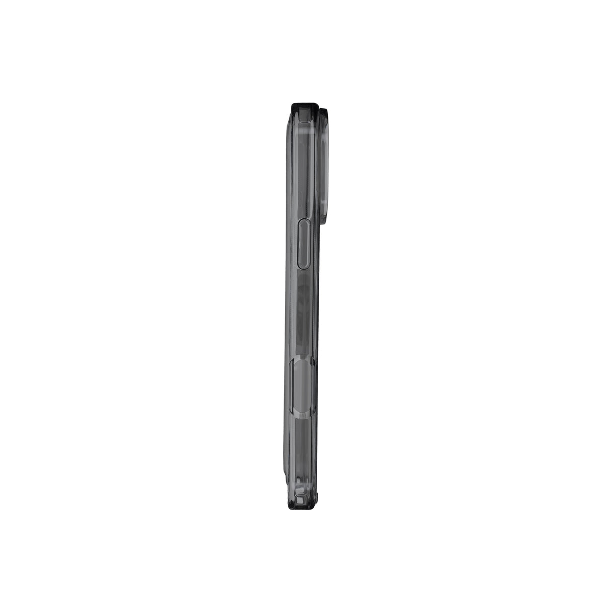 Husă de protectie DVICED din silicon pentru iPhone 17 Pro Max, MagSafe, Fumuriu-Argintiu