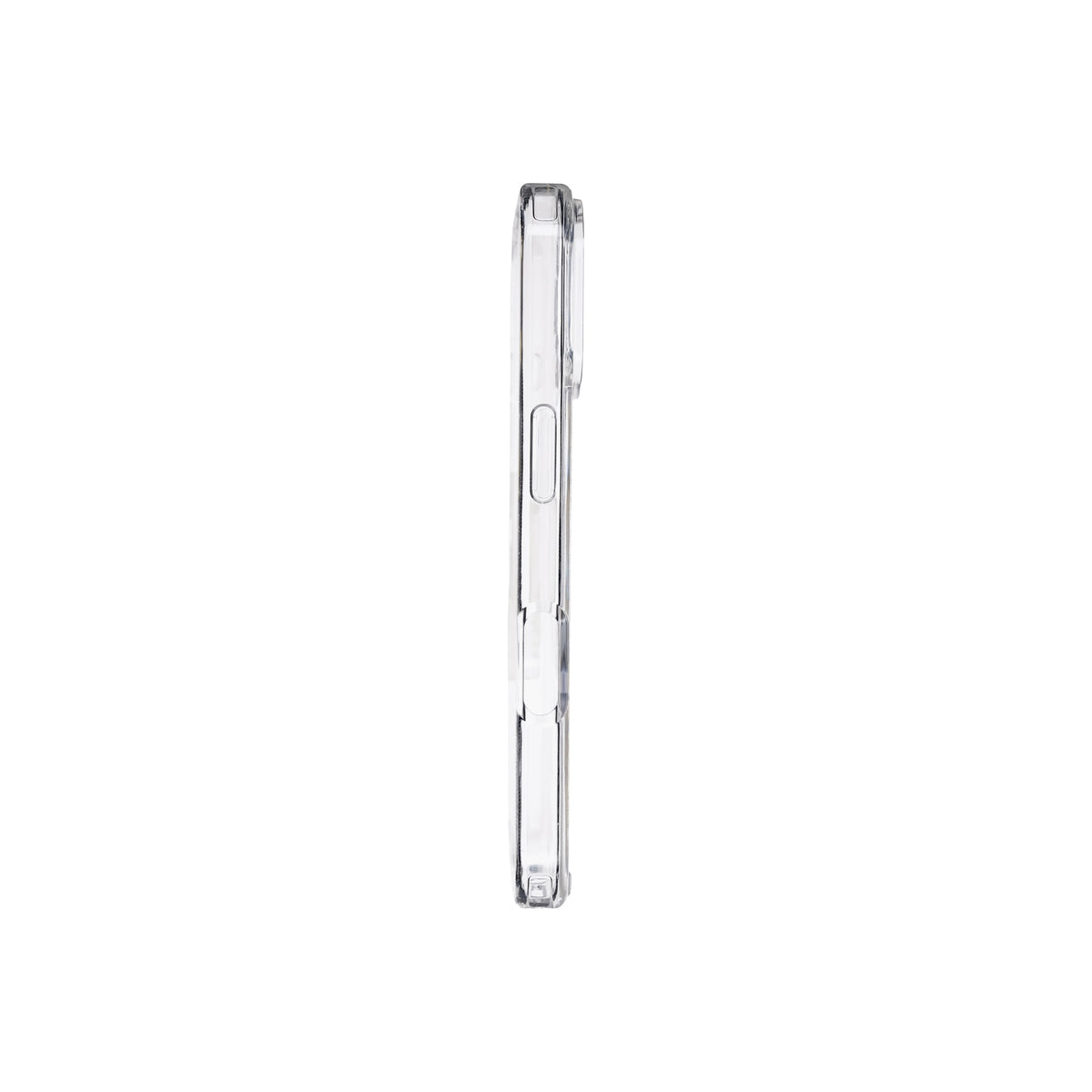 Husă de protectie DVICED din silicon pentru iPhone 17, MagSafe, Transparent-Albă