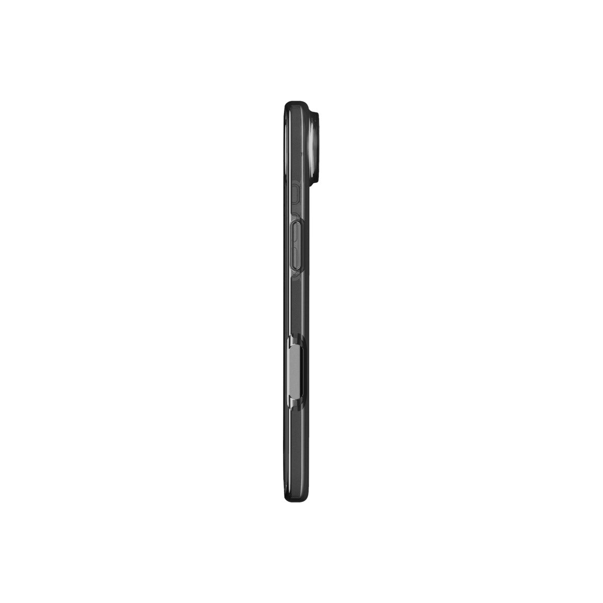 Husă de protectie DVICED din silicon pentru iPhone Air, MagSafe, Fumuriu-Argintiu