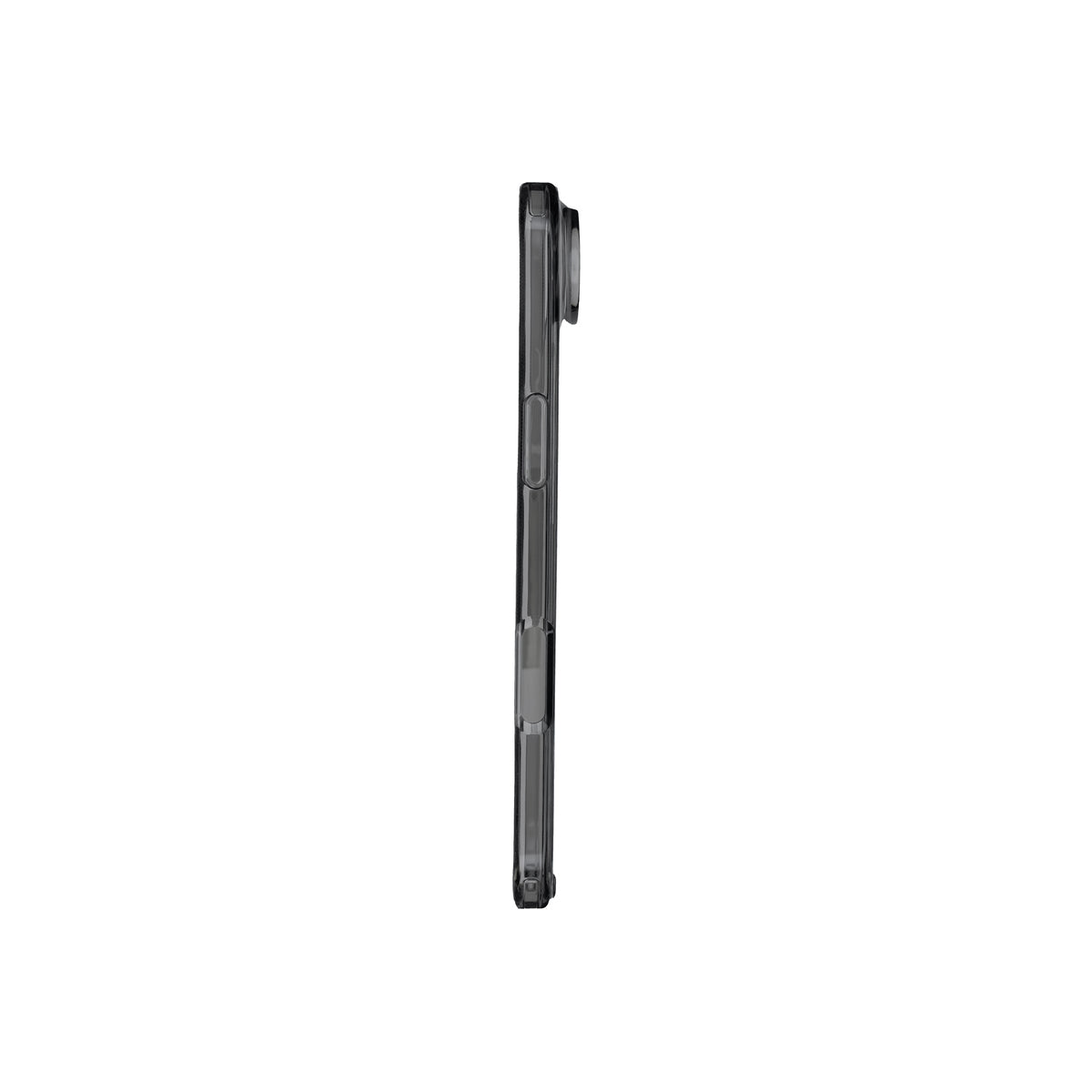 Husă de protectie DVICED din silicon pentru iPhone Air, MagSafe, Fumuriu-Auriu