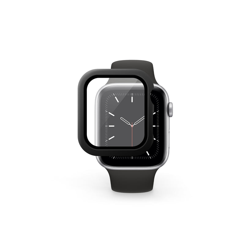 Husa de protectie Epico pentru Apple Watch 4/5/6/SE (40mm), Negru - iSTYLE RO