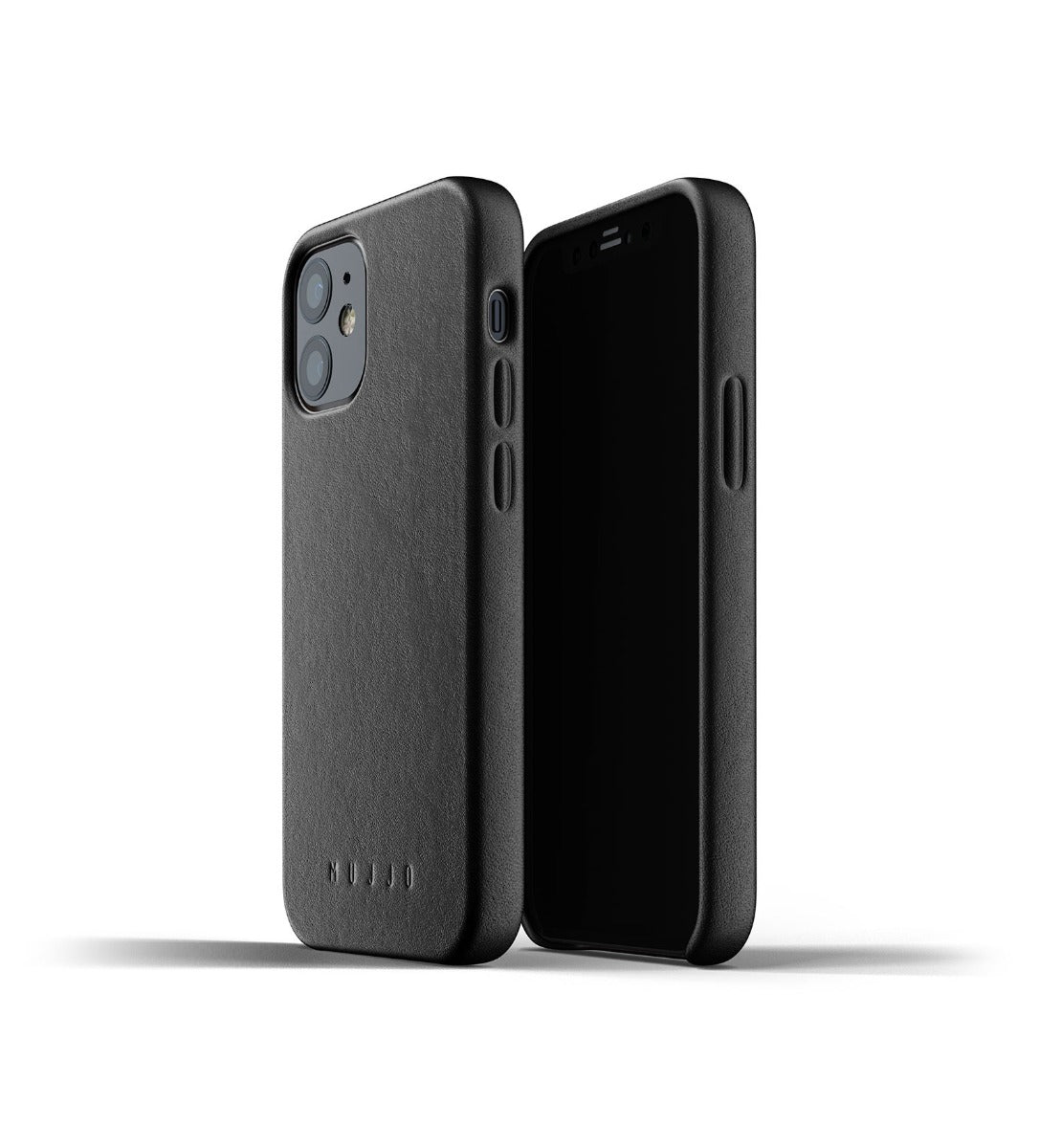 Husa de protectie Mujjo pentru iPhone 12 Mini, Piele, Negru - iSTYLE RO