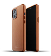 Husa de protectie Mujjo pentru iPhone 12 Pro Max, Piele, Tan - iSTYLE RO