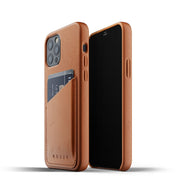 Husa de protectie Mujjo tip portofel pentru iPhone 12 / iPhone 12 Pro, Tan - iSTYLE RO