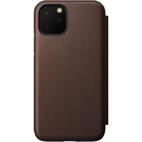 Husa de protectie Nomad Folio pentru iPhone 11 Pro, Piele, Maro - iSTYLE RO