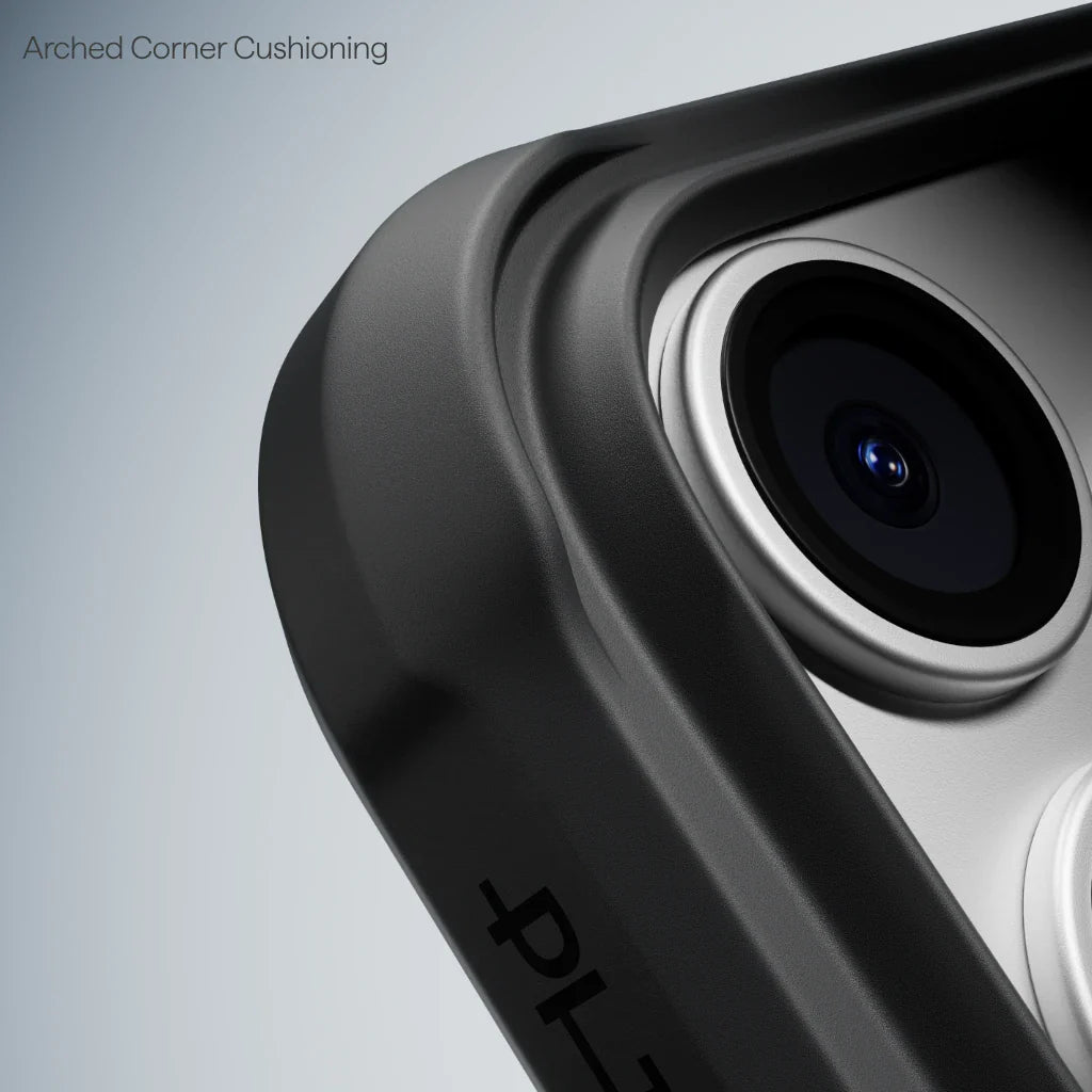 Husa de protectie PITAKA pentru iPhone 17 Pro, Aramid ProGuard 600D, Negru/Gri