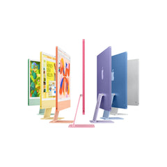 iMac 24" cu procesor Apple M4, 24", Retina 4.5K, 10 nuclee CPU si 10 nuclee GPU, 16GB, 512GB SSD, layout US, Verde - iSTYLE RO