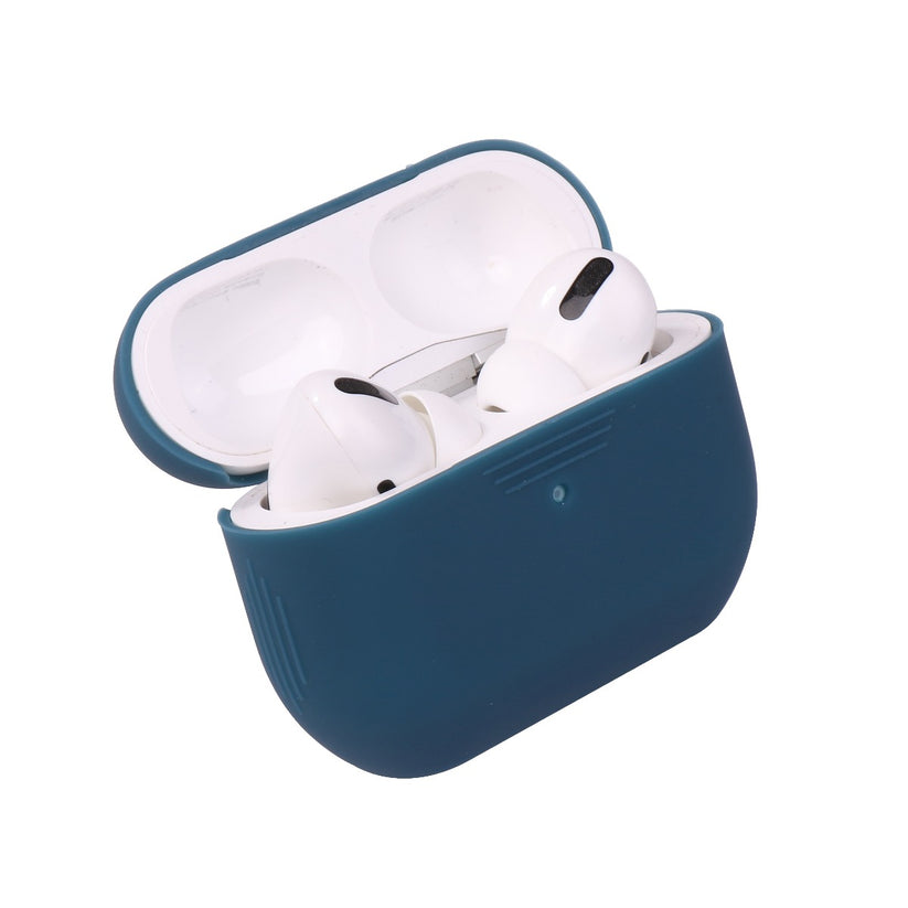 Husa de protectie NEXT ONE pentru AirPods Pro, Silicon, Albastru - iSTYLE RO