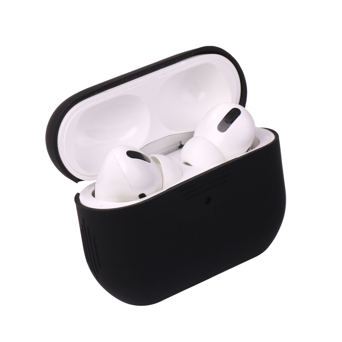 Husa de protectie NEXT ONE pentru AirPods Pro, Silicon, Negru - iSTYLE RO