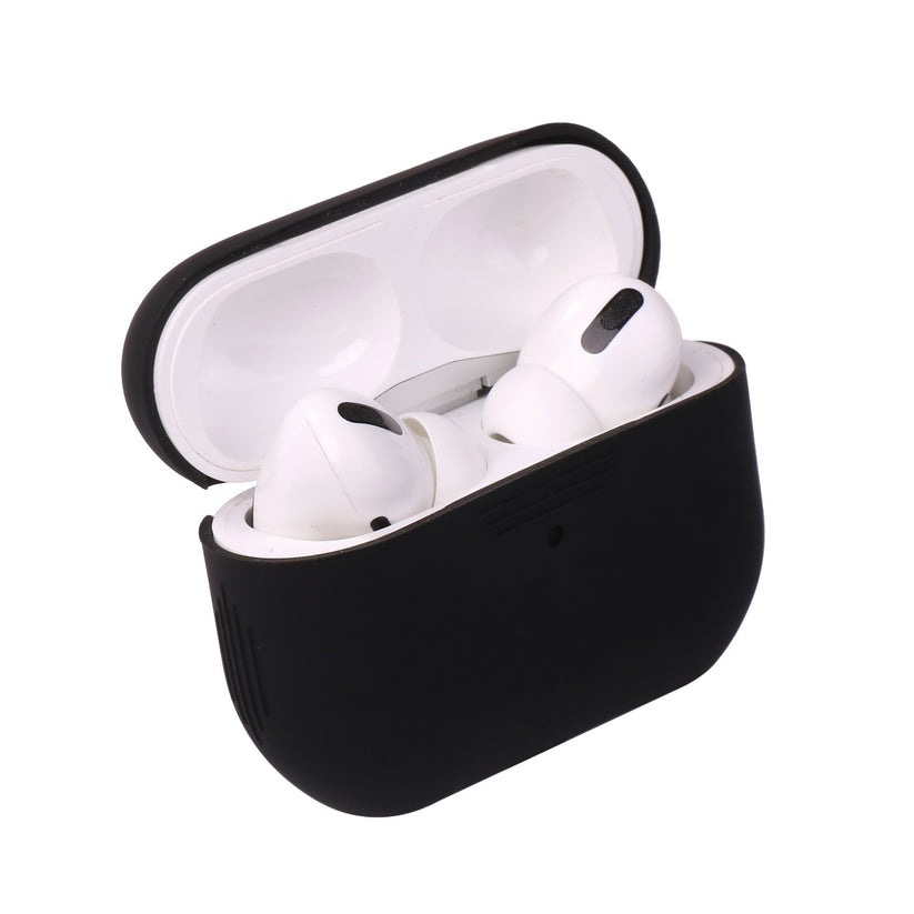 Husa de protectie NEXT ONE pentru AirPods Pro, Silicon, Negru - iSTYLE RO