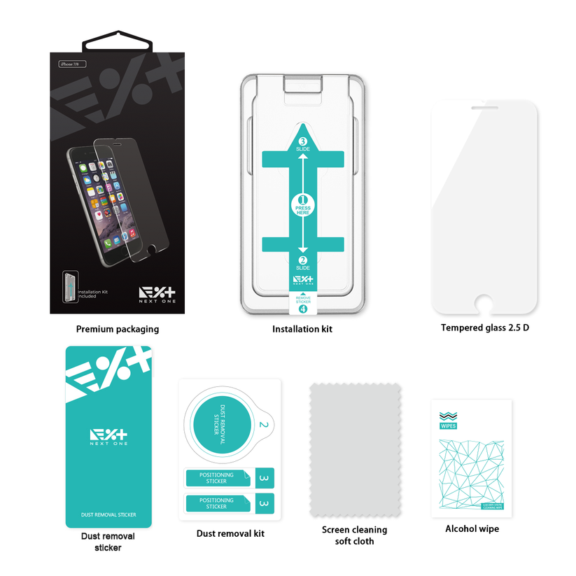 Folie de protectie din sticla NEXT ONE pentru iPhone SE - iSTYLE RO