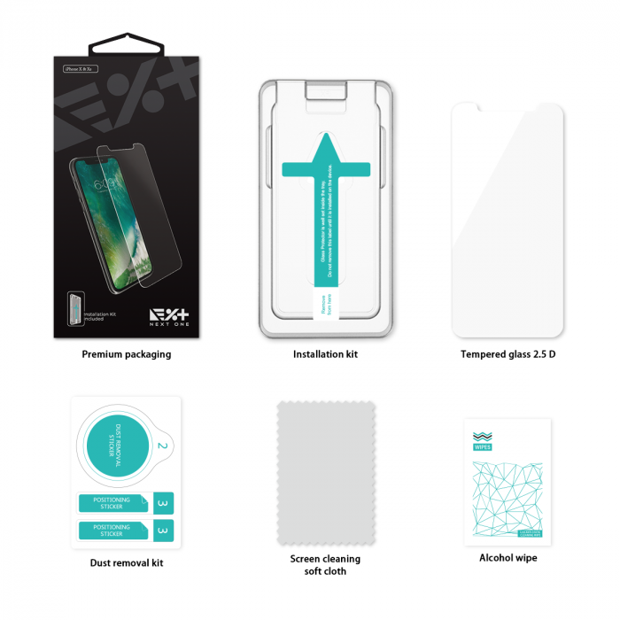 Folie de protectie din sticla NEXT ONE pentru iPhone 11 Pro - iSTYLE RO