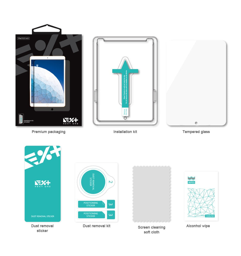 Folie de protectie din sticla NEXT ONE pentru iPad 10.5" - iSTYLE RO