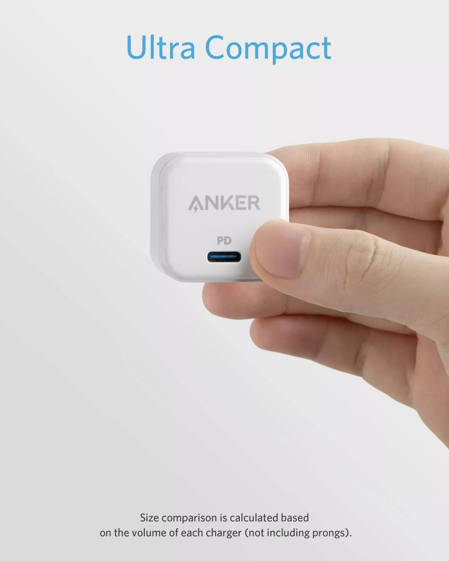 Incarcator retea Anker PowerPort III 20W Cube alb