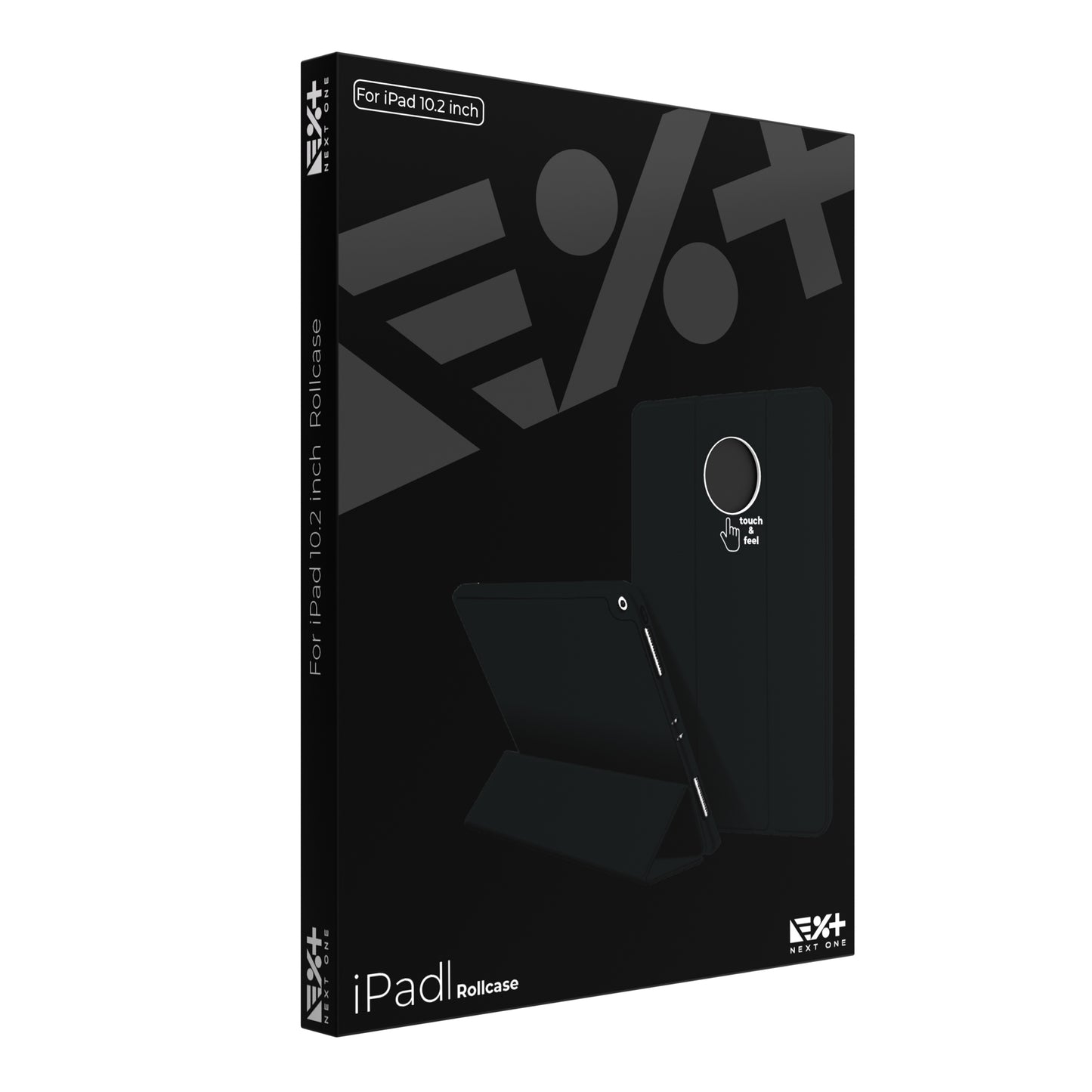 Husa de protectie NEXT ONE Rollcase pentru iPad 10.2inch, Negru - iSTYLE RO