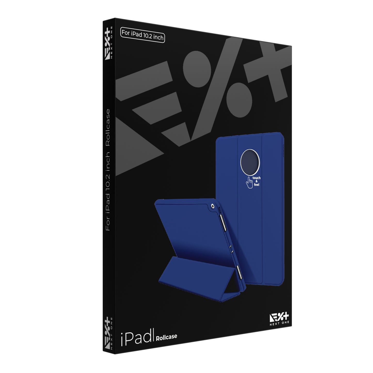 Husa de protectie NEXT ONE Rollcase pentru iPad 10.2inch, Albastru - iSTYLE RO