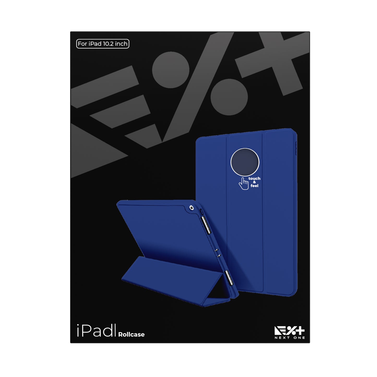 Husa de protectie NEXT ONE Rollcase pentru iPad 10.2inch, Albastru - iSTYLE RO