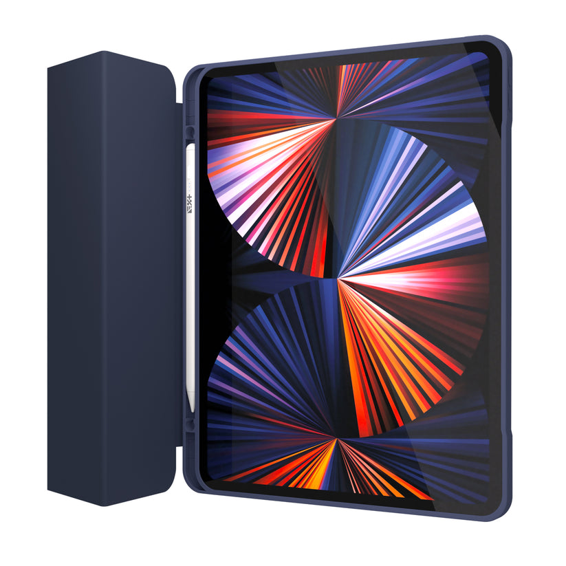 Husa de protectie NEXT ONE Rollcase pentru iPad 12.9-inch, Albastru - iSTYLE RO