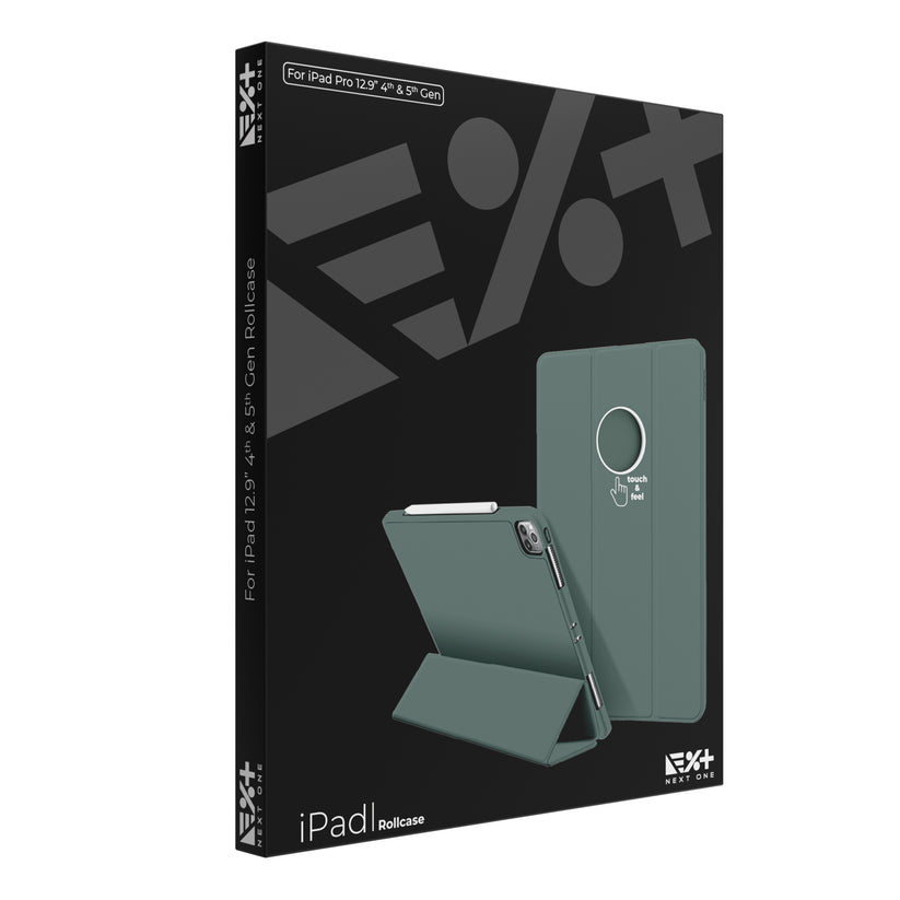 Husa de protectie NEXT ONE Rollcase pentru iPad 12.9-inch, Verde - iSTYLE RO